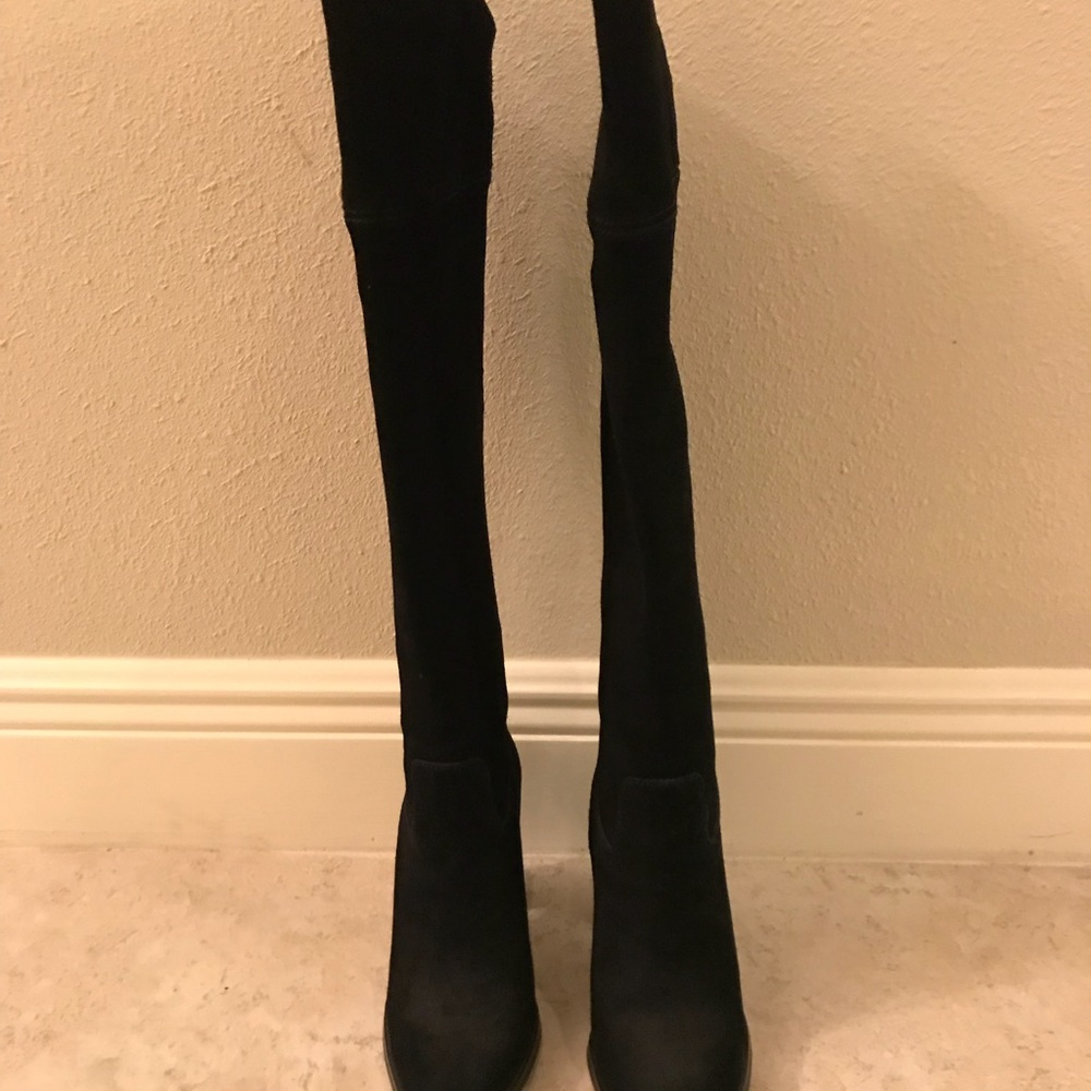 Michael Kor’s knee high suede boots